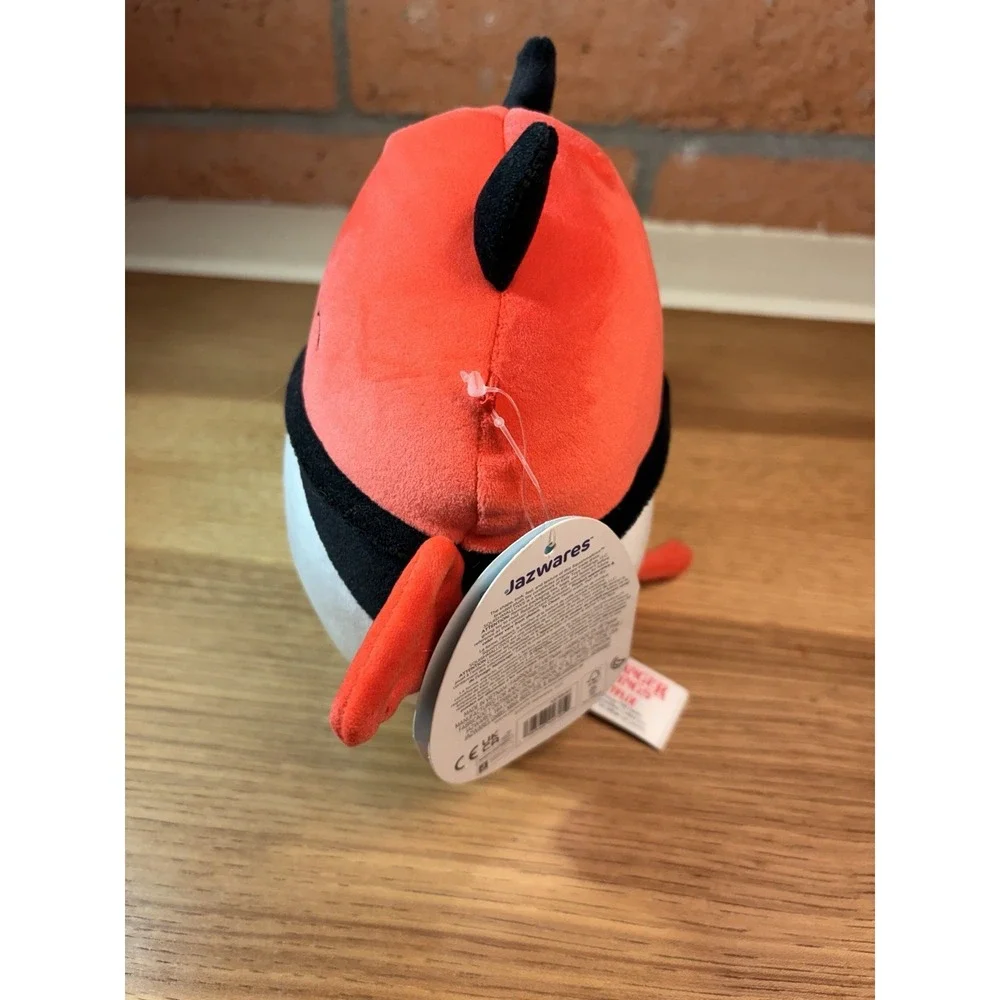 NEW w/Tags 2025 Squishmallow Stranger Things Dante the Red Bat Hellfire Club Tee